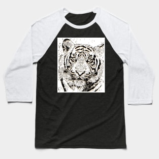 Tiger Ink Stamp Baseball T-Shirt